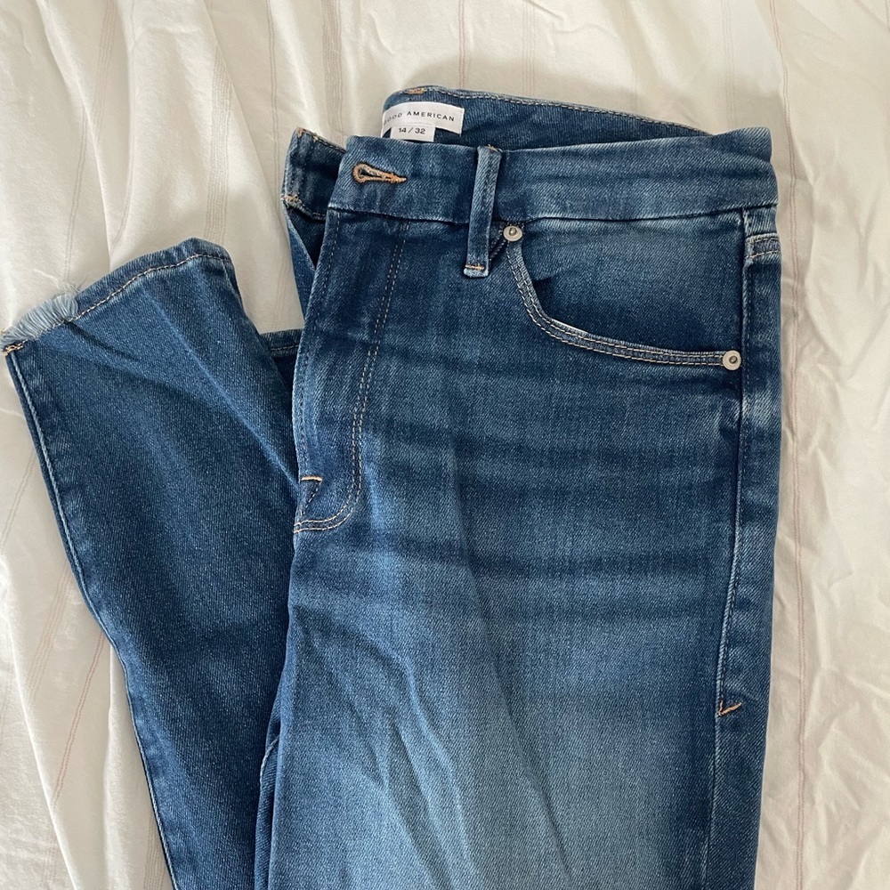 NWOT Good American skinny jeans